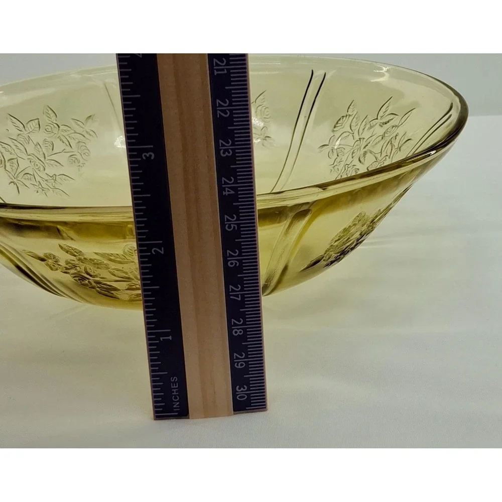 Vtg Federal Glass Depression Bowl 